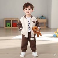 طقم ولادي • بهاري • مقاسات ١-٥ سنين