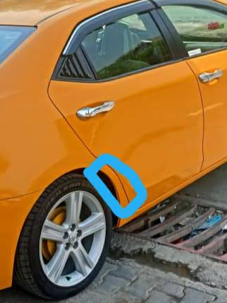 سلام عليكم كورلا 2014
محرك 19 كير بشرط  منضومه غاز  بانزين . ويل بلادي تايرات   بسمي سياره .جدد سعر 37 سياره كلين عده طخه موضحه بصوره ...اتصال ..***********.
