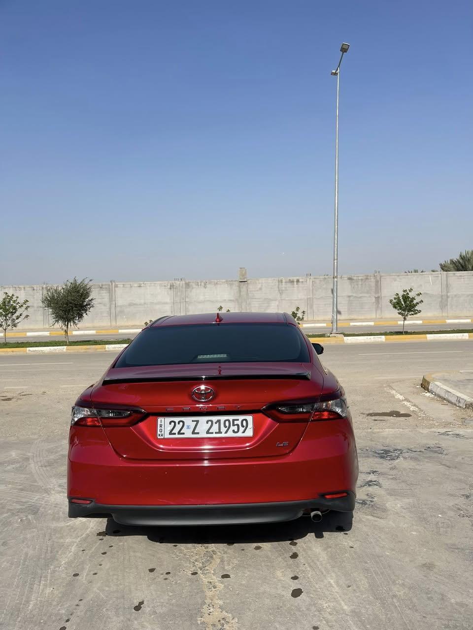 للبيع كامري 2023LEبلاص
مواصفات فول عدا الفتحه
بصمه تشغيل عن بعد
كشن كهربائي
كامره دواره
رادارات جانبيه وخلفيه واماميه
شاشه كبيره
كير 8 سرعات
اشاير بالمري
تحكم ستيرن جهتين
لايت زنون
بصمة دخول أبواب ذكيه
حادثها 3 قطع صبغ 
سعر خاص
مكان واسط الزبيدية
***********
***********
