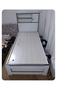 سرير نفر • خشب وصاج • شغل يد