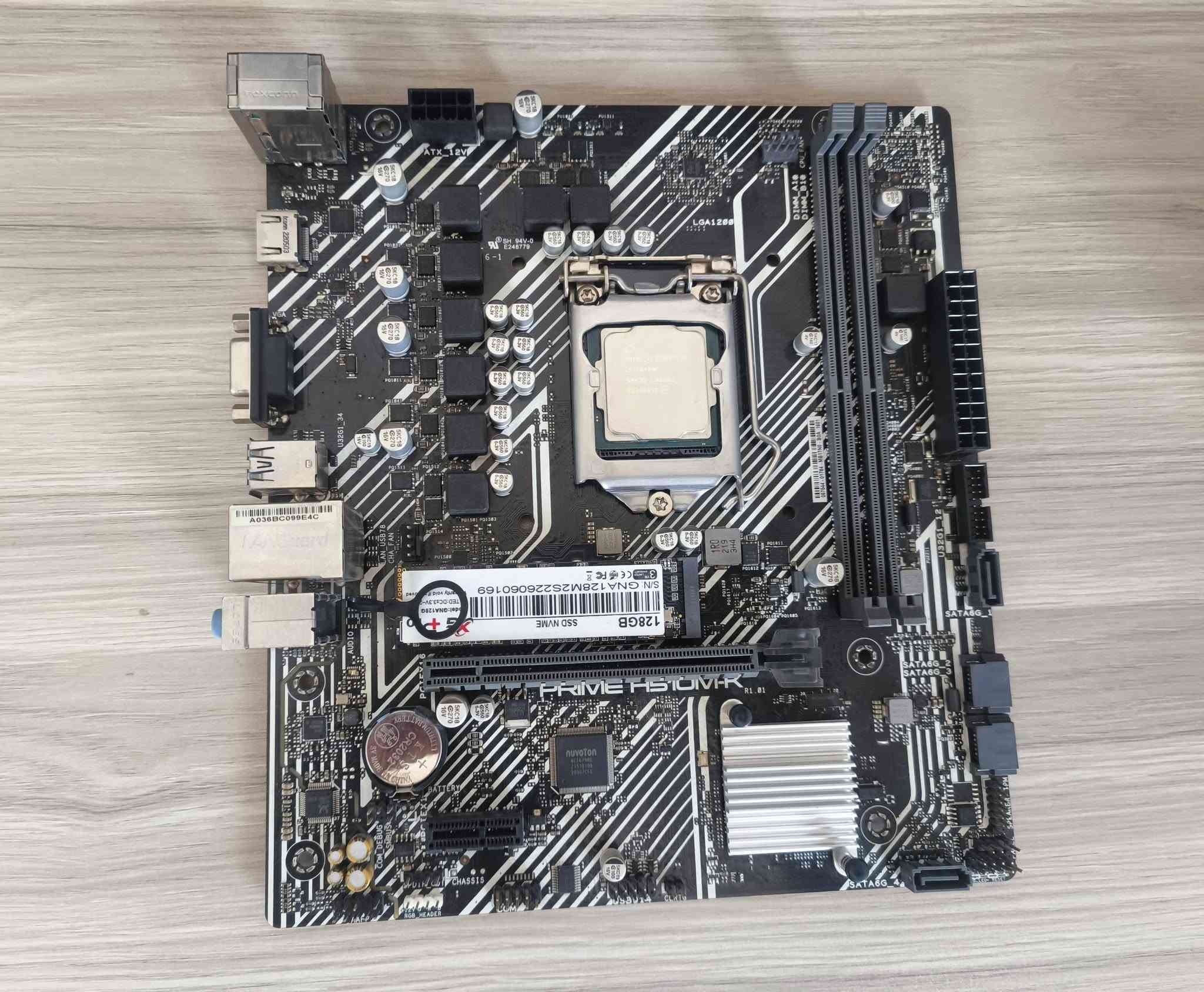 السلام عليكم
كومبو (بورد ومعالج و هارد m.2) مستخدم نظيف جداً بالكارتونه 
Core i5 10400f 
H510
M.2 128gb
السعر 165 الف(سعر ثابت)
مكاني بغداد ومتوفر توصيل


**إذا كنت صاحب هذا الإعلان وتريد حذفه لأي سبب، رجاءا أرسل رسالة إلى الدعم الفني**