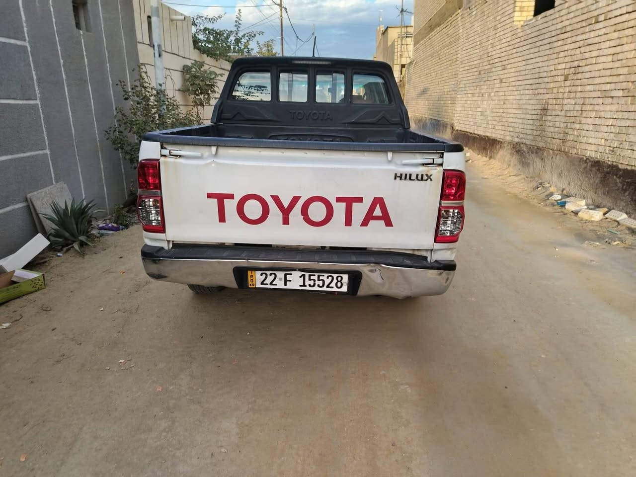 بيع مستعجل
لدي سيارة بيك أب تويوتا هايلوكس
موديل 2013
ديزل – 4 سلندر
السيارة بحالة جيدة
📞 رقم الهاتف: ***********
📌 ملاحظة: أنا مكلّف بالنشر
