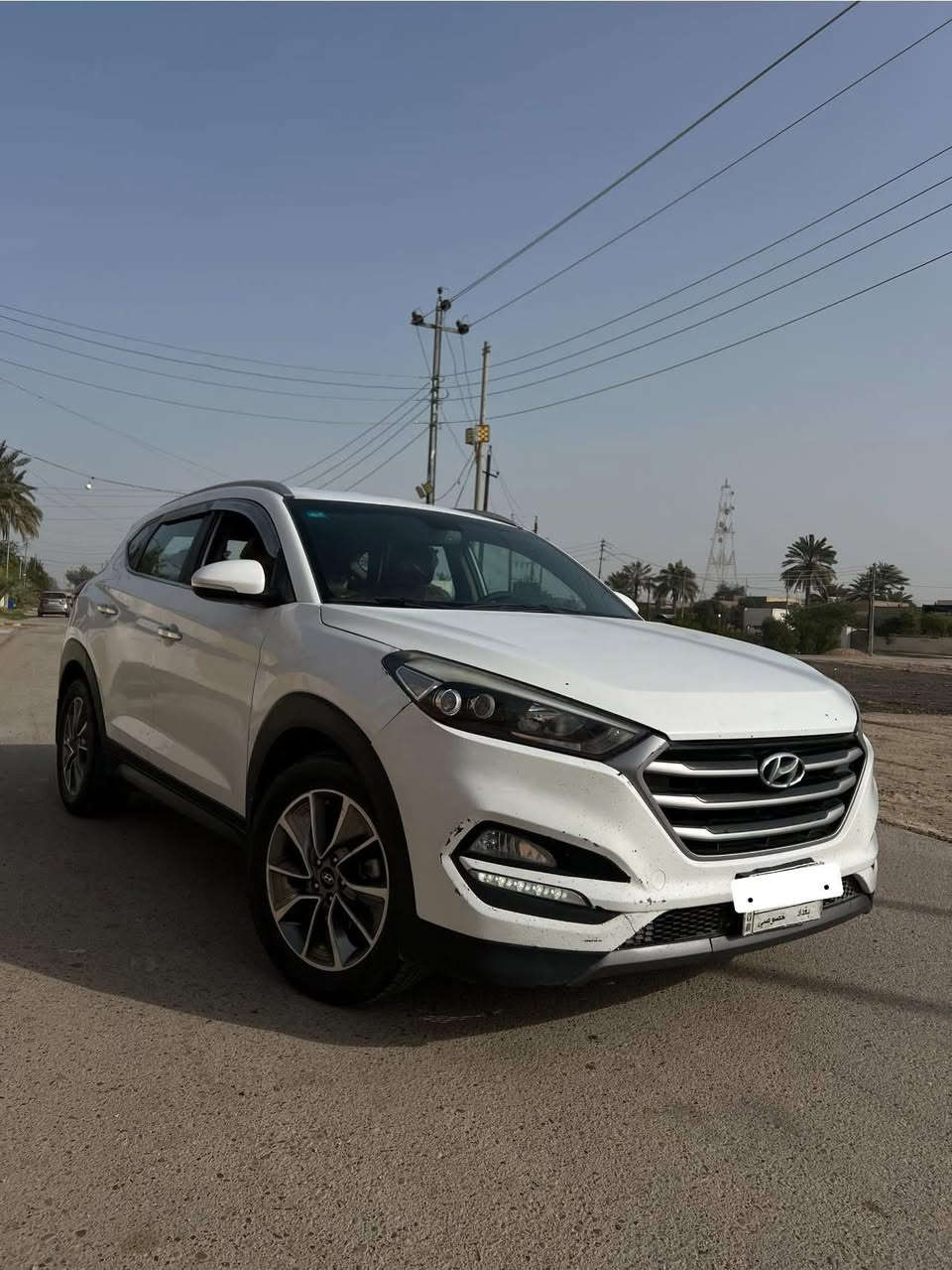 السلام عليكم
توسان موديل (2018) مكينة دوش بيه ضربة امامية (قطعتين صبغ جاملغ وبنيد ) رقم بغداد خصوصي وبأسمي 
للاستفسار ( *********** ).
