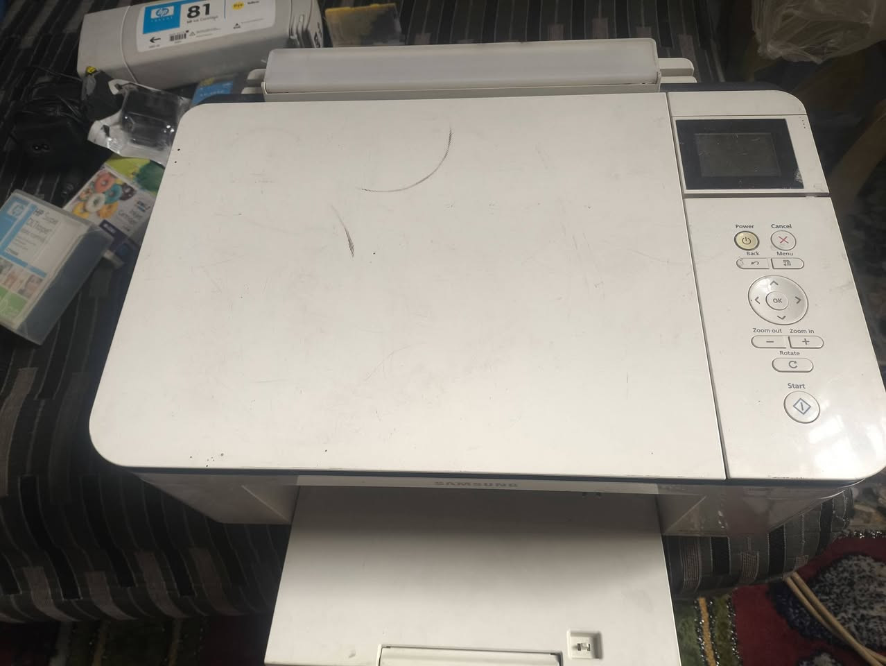 طلعلي هذن الغراض بكارتونه امزون الغراض طابعة شغالة بس مابيها حبر اسمها سامسونك
وهارد موضح كدامكم كلشي بالصور عنواني بغداد مدينة الصدر كلهن شلع او مفرد والسعر قيم واخذ  ***********
