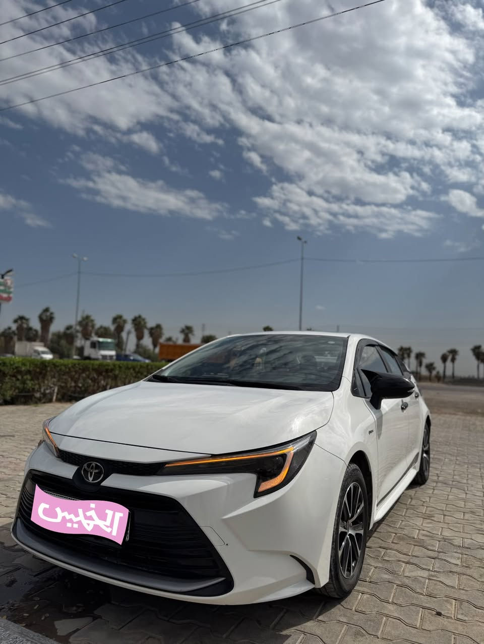 السلام عليكم
كورلا هايبرد 2025 
بغداد

ماشية ٢٦ الف كفالة عامة 

وين ما يعجبك افحص 

فول مواصفات 

فتحة 

وبصمة 

رادار امامي وخلفي 

كروز سرعة

تحديد مسار 

3 وضعيات قيادة 

شاشة كار بلي

تحويل مباشر 

أرضيات بعدهم ما مستخدمات 

السعر 159 وبيها حك الجية 

مكاني بغداد 

للا ستفسار الاتصال : ***********
