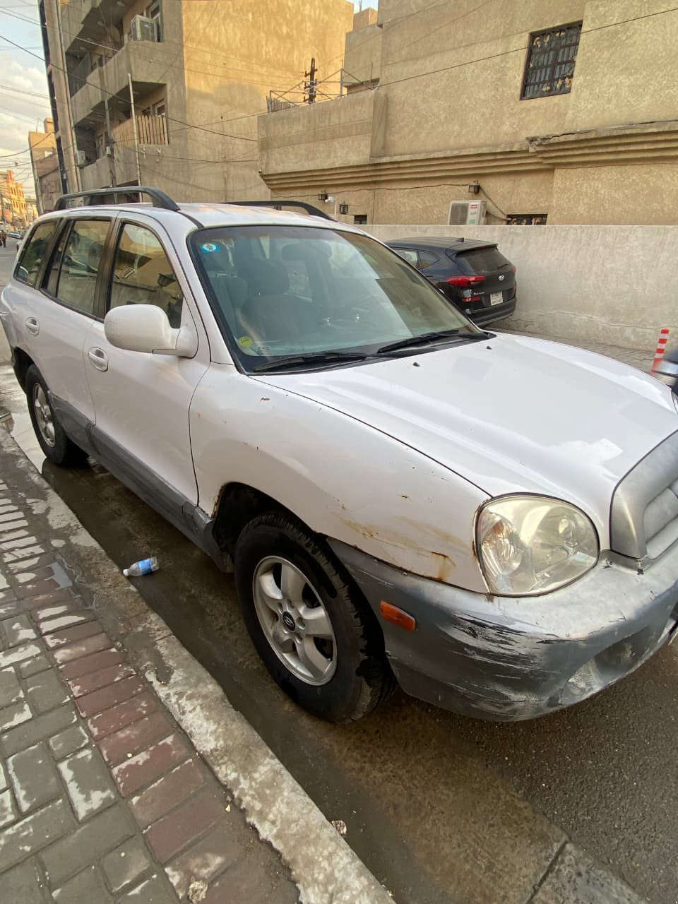 سلام عليكم هونداي سنتافيا 2006
وارد امريكي حادثها من امريكا جاملغ امامي جهة السايق مكينة 2700   6 سلندر  
تو ويل  امامي 
ماشية 98 الف ميل 
جام كهرباء 
شاشة بلوتوث 
صدر امامي جديد تخم تاير جديد
محرك السيارة بي تبخير  والكومبريسر  عطلان
رقم بغداد دولي جديد سنوية جديدة
مكانها بغداد الكرادة 
***********
