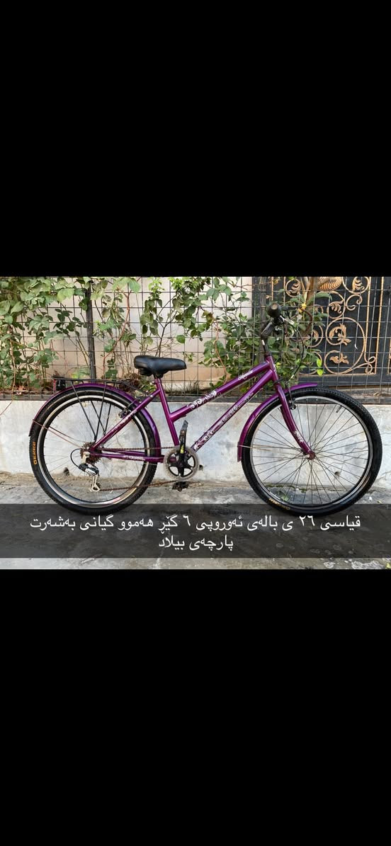 8 پاسکیلی زۆر زۆر تازەو جوان بۆ فرۆشتن هەموویان بەشەرت ئەفرۆشم وەک لۆک وان قیاسیان ۱۲ ی ۱٦ ی ۲٠ ی ۲٦ ی بەنرخێکی زۆر زۆر گونجاو نرخی هەرکامیانت ویست لەکۆمێنت یان مەسج داوای بکە 
سلێمانی بەکرەجۆ
٠۷۷۱۹۸۹۲۷۹۲ ٠۷٥٠۸۲٦۱۲۱٥
