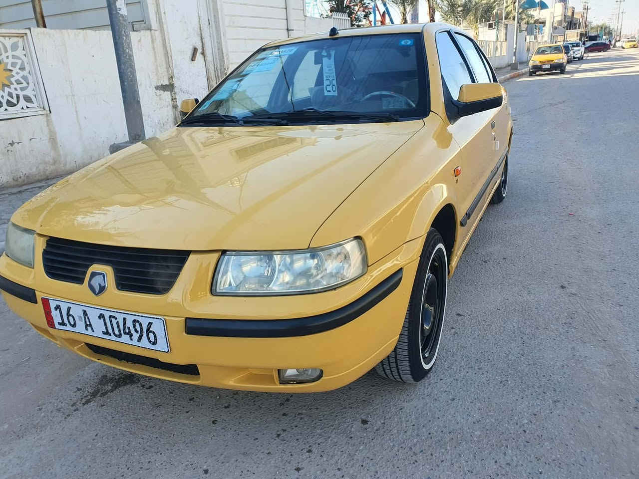 السلام عليكم 
سمند موديل ٢٠١١
مكفوله من ضربه وتبديل بيه رشات صبغ 
مصفره هيئه وغرامات 
تبريد ثلج 
مداور ثاني يوم 
سنويه ال ٢٠٣١
سياره جاهزه كبل شارع 
سعر ٤٥ بيه مجال
مراوس حسب قناعه  
مكاني ديوانيه / ***********
