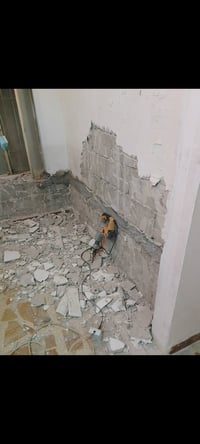 تفليش سيراميك تقشير اسمنت طرميم بيوت 07711954520