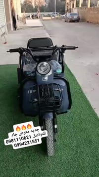 ثلاث عجلات • بطاريات قوية • مقعد خلفي لشخصين