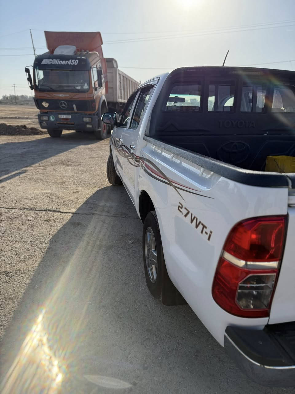 السلام عليكم

هايلوكس 2015 كفاله عامه گير اوتماتيك محرك مامفتوح ع وضع شركه لا تنقيص لا تبخير تخم تاير شاصي 19 رقم واسط تحويل ثاني يوم للاستفسار ***********
