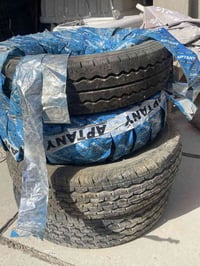 تايرات جدجد غير مستخدم (تخم) لايت امامي غير مستعمل 2008 دعاميه خلفيه غ...