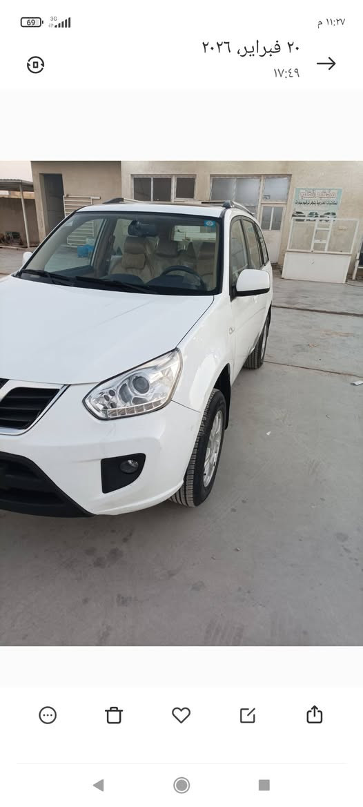 السلام عليكم
🫡 تيكو 2014
سياره جديده وجاهزه من كلشي
رقم بغداد 
سنويه ل28
سياره جديده سونار مرفق ويه الصور
كير ميكانيكي
مكان السياره واسط النعمانيه
السعر73
هـ***********
