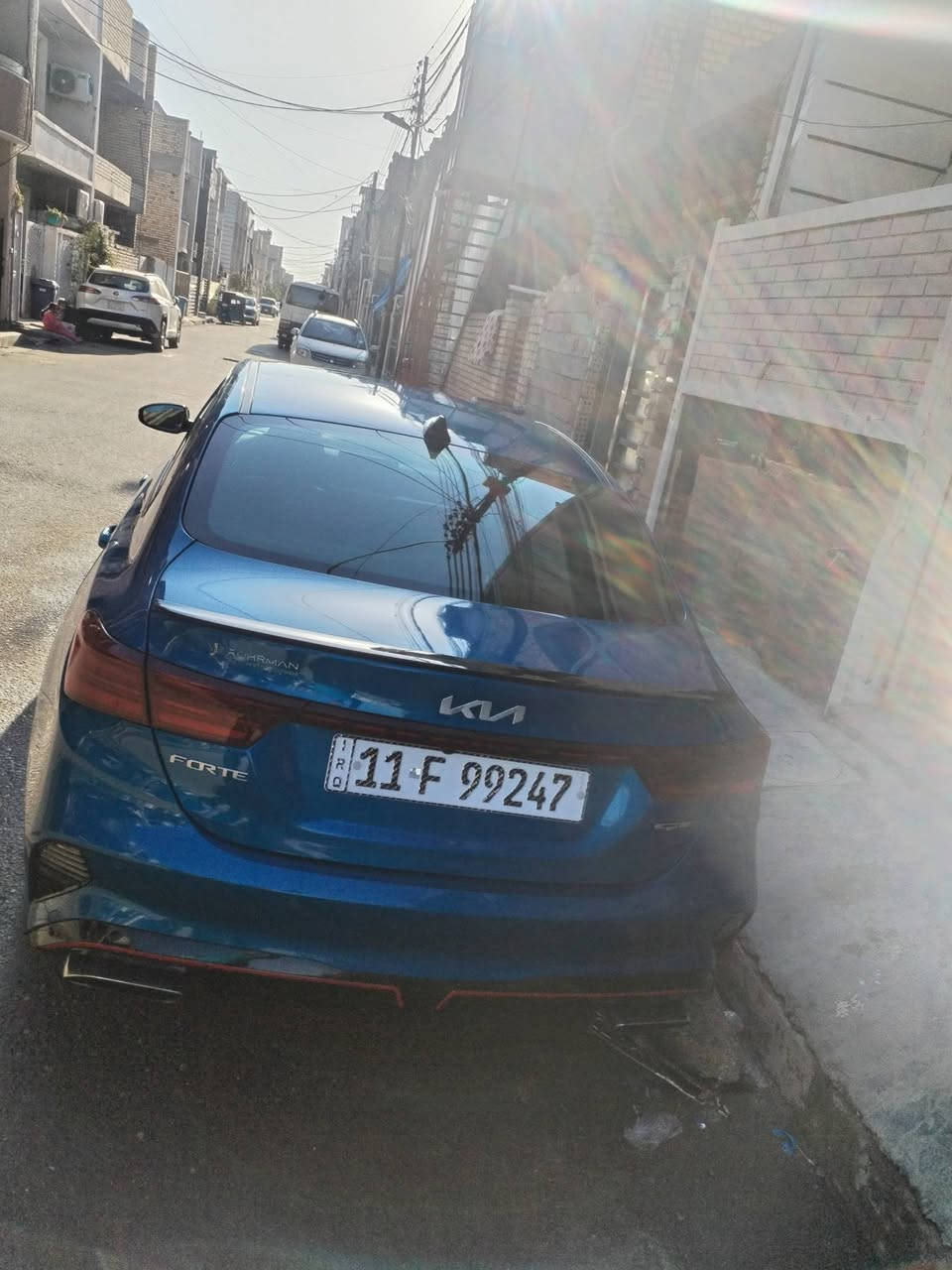 🚗 للبيع كيا فورتي 2024 GT Turbo –
(دخول جديد ذوي الشهداء) 
 أعلى مواصفات 🚗
🔹 الموديل: 2024
🔹 الفئة: GT (أعلى فئة)
🔹 المحرك: 1600 سي سي توربو
🔹 القوة: 201 حصان
🔹 القير: أوتوماتيك 7 سرعات DCT
🔹 شفتات تبديل بالستيرن (Paddle Shift)
⬅️ رقم بغداد وسنوية صادرة قبل سبوعين 
✨ المواصفات:
✔️ شاشة كبيرة تدعم Apple CarPlay & Android Auto
✔️ مقاعد رياضية GT
⬅️ تدفئة + تبريد بالكشنات
✔️ مكيف أوتوماتيك قطعتين
✔️ شاحن لاسلكي
✔️ كاميرا خلفية + حساسات
✔️ أنظمة أمان (نقطة عمياء، مانع تصادم، كروز كنترول)
✔️ جنوط سبور + تصميم رياضي مميز
✔️ قيادة رياضية وتحكم كامل عبر شفتات الستيرن
✔️ السيارة اقتصادية وقوية بنفس الوقت
📌 الممشى: 46 مايل فقط
📌 الحالة: نظيفة جدًا 
📌 الضرر: تبديل بنيد ودعامية وتكحيل بالجاملغ فقط (لا يوجد أي ضرر آخر) الشواصي سليمات والبراكيت نفسه يعني حادث سطحي صور الحادث مرفقة مع المنشور  
💰 السعر: (155$) وبيها مجال قليل 
📞 للتواصل: (***********)
