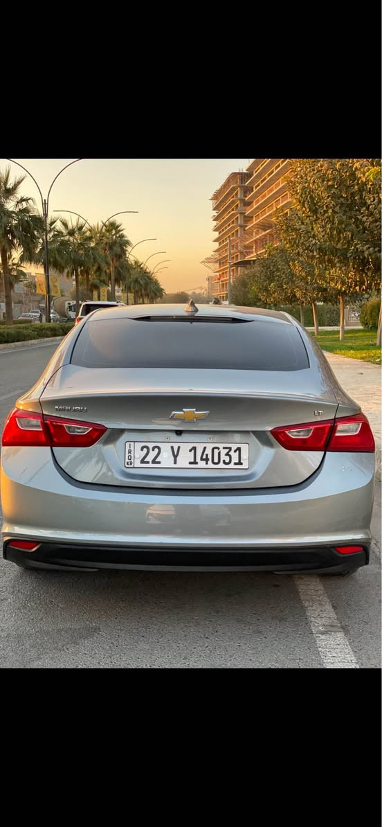 Malibu 2023 LT
پێش و پشت کەپس ایرباگ بەس شانی تەقیە 
دوو دەرکە و چاملغی پێشەوە سبوغە 
هەموو شتی نوێیە 
٤ تایەی تایلەندی ئەسلی لەسەرە 
۷٠ هەزار کیلۆمەتر رۆیشتیە 
۱۲٥$ 
مەجالەکی کەمی تێدایە 
***********

مالیبو بجم و خلفی کبس 
بابین و جاملغ امامی صبخ 
کلشی جدید
۷٠ الف کیلو ماشی
$۱۲٥ مجال بصیط
*********** أربيل, العراق
