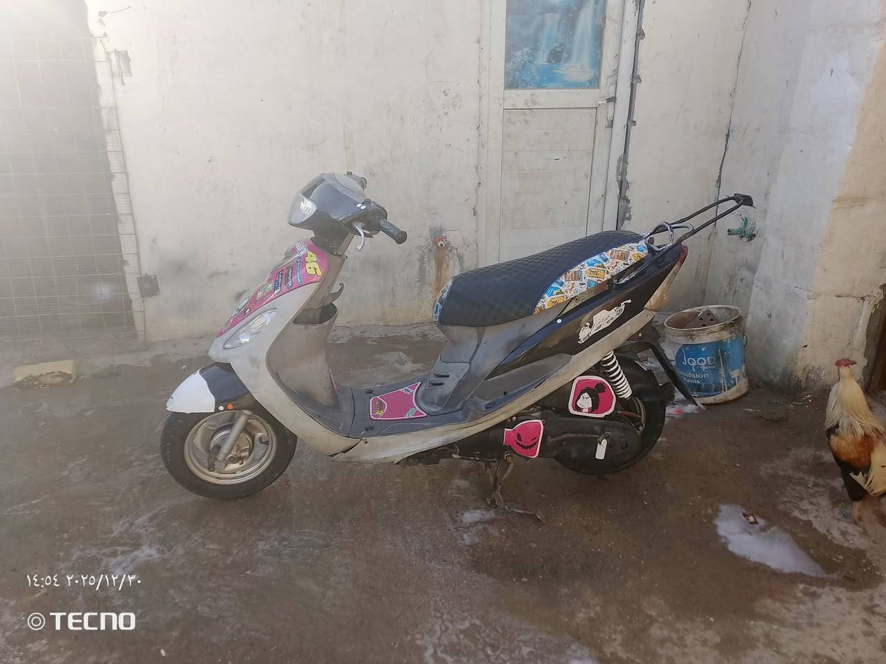 سلام عليكم دراجه ماكس قجمه البيع السعر 650 بيه مجال شي قليل مستعجل على بيعته محتاج  مكاني كرمه علي الشراي يجي خاص رقم ***********
