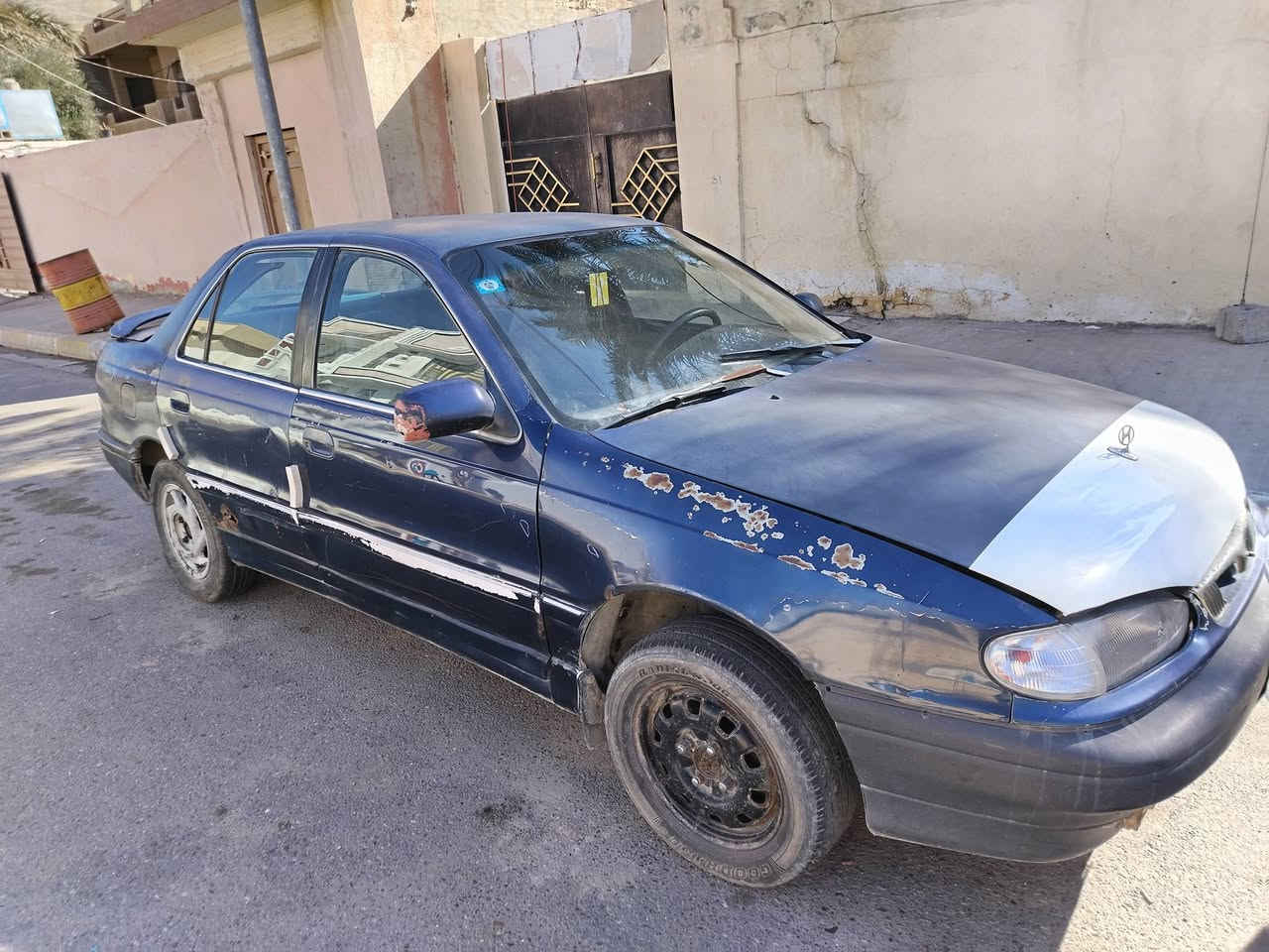 السلا م عليكم النترا دمعة موديل ٩٥ سيارة بلاديه صدر جديد مكينه بيها بخار كير عادي جديد رقم بغداد بسمي
سعر 25   وبيها مجال
***********
