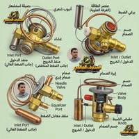 صمام التمدد • تبريد • فريون