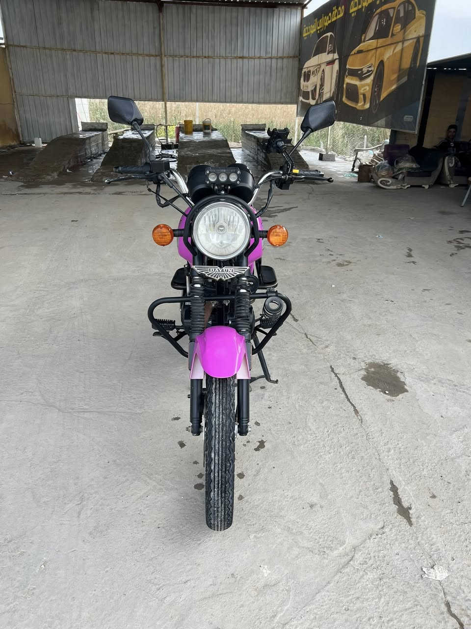 سلام عليكم شباب دايون نفخ بنفسجي موديل 2023 مكينه 200 للبيع دراجة حلوة ومآبيه برغي نقص للعلم اني مطلعه من الوكيل دراجة علة إيد وحدة أوراق اصولي مكاني بابل حلة مركز المدينه سعره. مليون و650  الي تخدمه خلي يتصل. ***********
