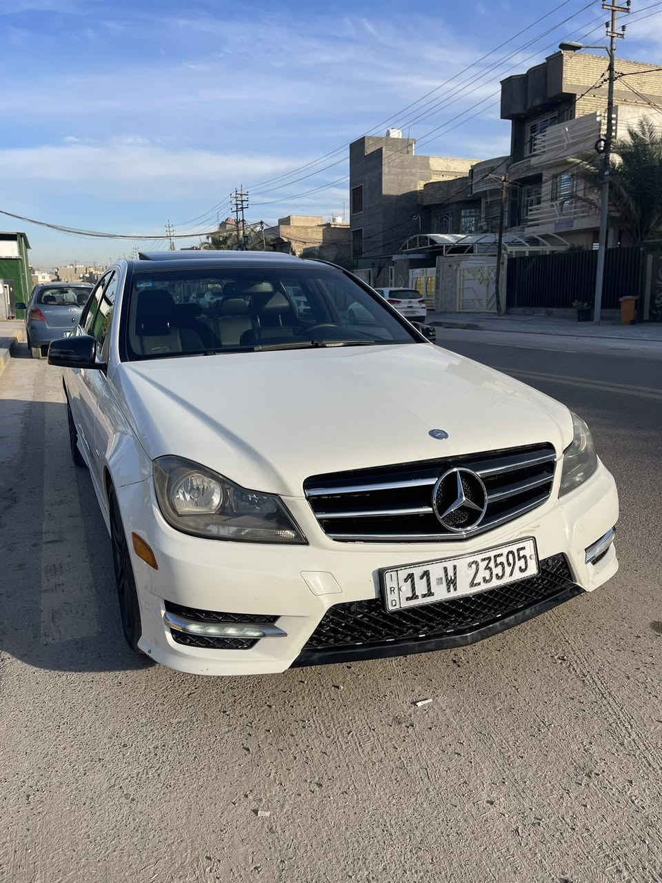‏Mercedes-Benz C300 2012
-------------------------------------
#السعر : 125$ وبيهة مجال بسيط

#رقم الهاتف :***********

#رقم السيارة : بغداد 11 

مكان السيارة : بغداد / الحرية
-------------------------------------
السلام عليكم 
 للبيع  مارسيدس C300  موديل 2012 رقم بغداد السيارة وارد امريكي حادثهة بلدوسه وموجودة صور الحادث وبلعراق مبدله بيهة قطع اصليه نفس اللون ابيعهة حزام بدون لاشواصي ولا لغود السيارة كلش حلوه وناصبه وقوية ومستعجل علبيع
تفاصيل سيارة :
 1- السيارة عليهة اضافة سبايدر R ستايل + شفقة
ومغلف القمارة اسود اصلي حراري  وعندي صورهة قبل التغليف 
2_محرك 6 سلندر  حجم 3000 تنفس طبيعي المرغوب+كير  مكفولات ⁦⚔️⁩
3_تبريد قطعتين+❄️⁩
4_كروز سرعة🔒 
5_ داخل اسود جلد⚔️⁩
6_مراية داخلية+جانبة عاكسة ⁦🔍
7_تحكم ستيرن ⁦⚔️⁩
8_لايت زنون 
9_انظمة قيادة  +سبورت + طبيعي 
10_انارة ترحيب💡 خارجية وداخلية ⁦⚔️⁩
11_شاشة اعطال
12ستيرن كهرباء  + تحكمات 
13_ويل 18 AMG اصلي
14_فتحة سقف 
15-كشنات كهرباء ذاكرة 
16- شاشه وكامرة وسماعات هارمن كاردن 🎧
17- السيارة وياهة تخم كامل بردات تفصال معتم ‎100‎%‎100

 -------------------------------

