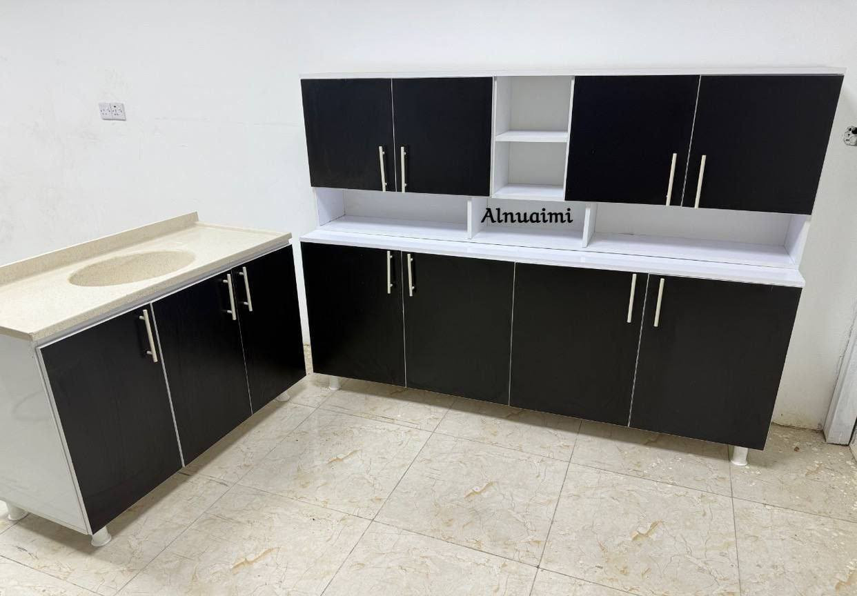 تخفيضات فتره 5ايام
كاونترات جديدة درجه اولى   تتوفر الوان mdf تركي 
قياس مترين وسنك متر وربع مرمر 3قطع 
السعر300الف
توصيل مجاني للحجز خاص واتساب***********
