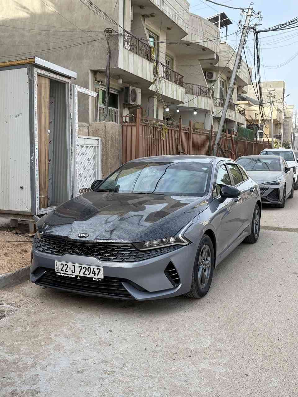 Kia k5 2021
ماشيه 55 بدون ايرباك صور الحادث موجوده واتس
جاهزه السياره بدون نواقص 
الجام مغلف عازل حراري كامل 
البنيد مغلف كاربون فورج 
السعر 168$ 
للاستفسار ***********
