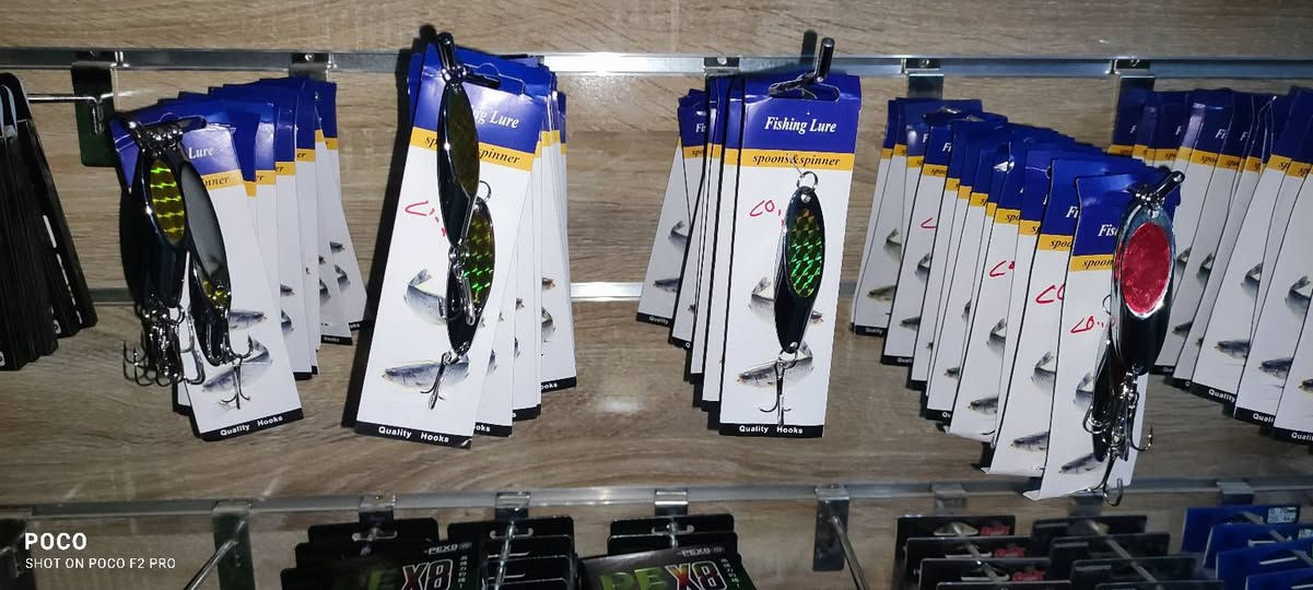 تم وصول جميع ادوات الصيد الاسعار مذكوره العنوان قضاء حديثه قرب عياده الدكتوره عربيه  بل فرع لي فوك قرب مسجد الصادق بصف محل حميد مصلح التنانير المحل مفتح لحد 12 ليلاً يوجد توصيل جميع محافظات العراق ***********
