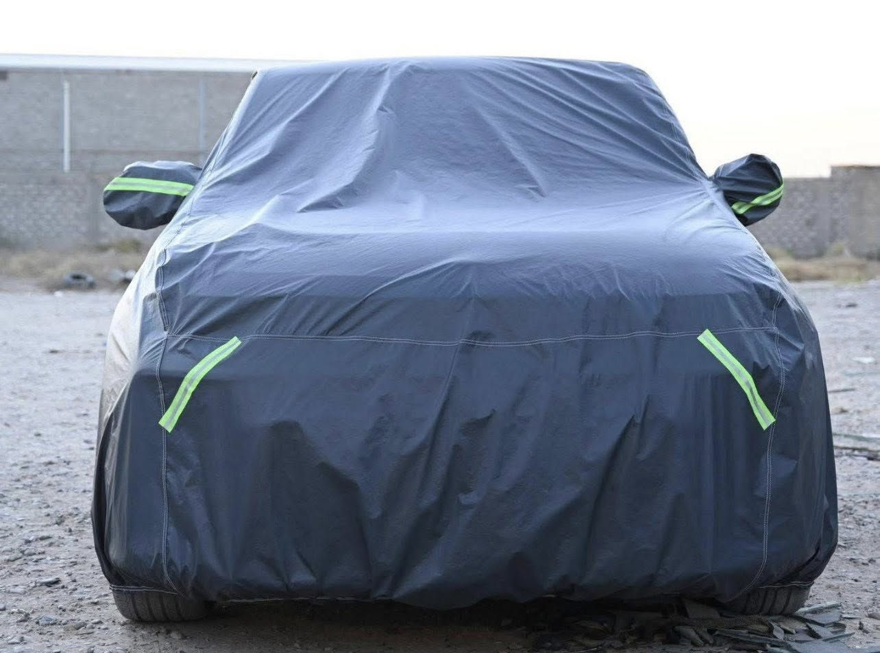 جادر مطري ☔️ درجة اولى لحماية سيارتك من الامطار و الاتربه و الشمس الحارة☀️ 
 جادر ثقيل   مبطن قطن من الداخل سحاب باب السائق
يختلف من حيث النوعيه والثقل والخامة والقطن الخالص  
كل سيارة وقياسها بالمضبوط افحص وتاكد قبل لا تشتري

🚘يتوفر كل أنواع السيارات 🚘
 
قياس سيارات صالون ============= 
سيارات عاليه 5 راكب مثل كيا سبورتج === 
سيارات عالية 7 راكب مثل لاندكروز ===== 

يمكنك زيارتنا .. في  #بغداد - #شارع_فلسطين- قرب النادي التركماني علي السعدي  لتجارة قطع غيار سيارات

🚘يوجد خدمة توصيل ٥ الف لجميع محافظات العراق🚘 

للحجز او الاستفسار الاتصال او المراسلة الصفحة 
او الواتساب 📲📞علي السعدي  لتجارة قطع غيار سيارات


**إذا كنت صاحب هذا الإعلان وتريد حذفه لأي سبب، رجاءا أرسل رسالة إلى الدعم الفني**