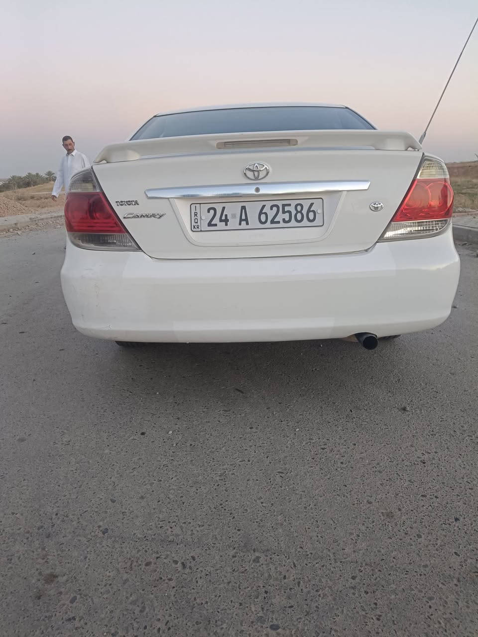 للبيع كامري 2005
بدون صبغ سياره جديده على وضع الشركه 

سنويه لل 2030

تحويل وكاله 

السعر 105وبيها مجال 

وترهم مراوس 

***********
