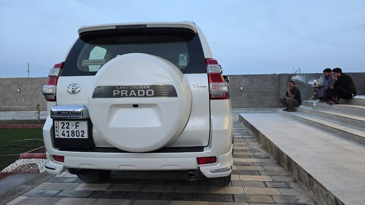 السلام عليكم للبيع
برادو 2017 TXL خليجي شركه  تيوتا العراق ضمان ساز 

6 سلندر  4000  سياره كفاله عامه  لاصبغ ولا تبديل  ولا حالوب ولا دبل كود حتى الدعاميات كير مكينه  كله بشرط 

الموصفات 
سلايت 
بصمه
شاحن واير لس
كشنات جلد اصلي بلادي 
كشنات اثنين كهرباء
مطفئه اماميه 
تشغيل عن بعد
ترحيب 
اناره هالوجين 
فور ويل 
مر ي شفط 
3 قطع تبريد
هوك
ثلاجه 
بخاخ لايت 
وباقي الموصفات المعروفه 

ماشيه 55  الف   حقيقي شرط الفحص  

كتلوكاتها وكاعياتها وبصماتها كلها وياها 

رقم اربيل  باسمي

السعر 39000 وبيها   مجال

مكانها الانبار الرمادي 

***********
***********
