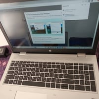 HP PROBOOK G4 السلام عليكم يوجد لابتوب نظيف جدا نوع ملاحظة مهمة الجهاز...
