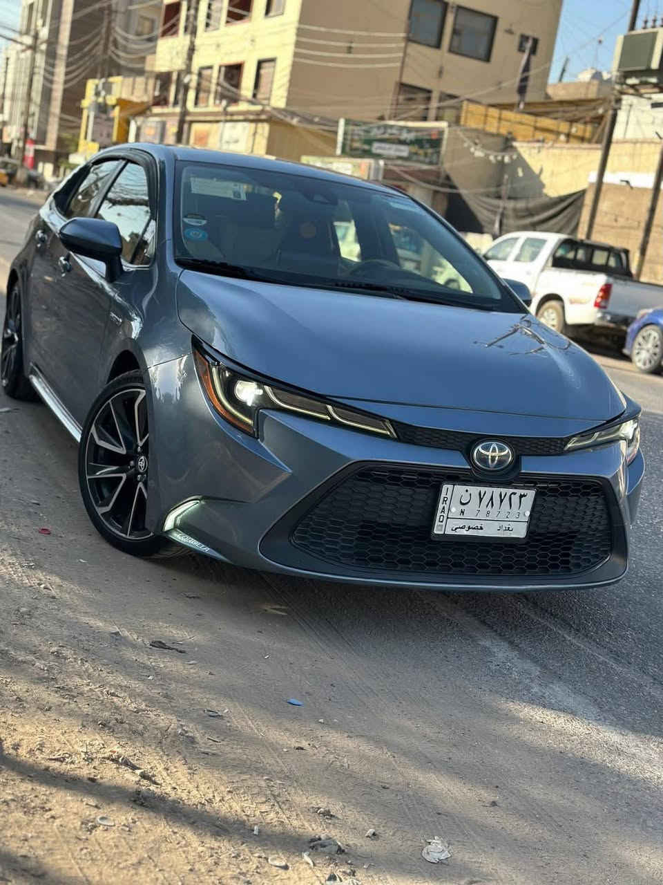 كورلا موديل 20 هايبرد وارد امركي
رقم بغداد معروفه مواصفاتهه 

بدون صبغ سياره جاهزه من كلشي 

تقرير امطار شغاله يعني ما بيهه شي 

معروضه 153 وبيهه مجال بصيط 

الاتصال ع رقم ***********
