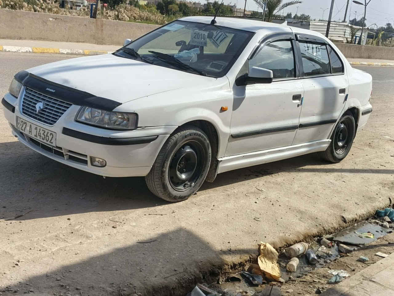 سلام عليكم ورحمة الله  سمند جديده لون ابيض رقم ذي قار دولي مكفوله من كلشي كلشي  على وضع الشركه السعر ٤٢ مكان السياره بل الناصريه الرفاعي  اي ستفسار حاضر  ***********  موديل  ٢٠١٠
