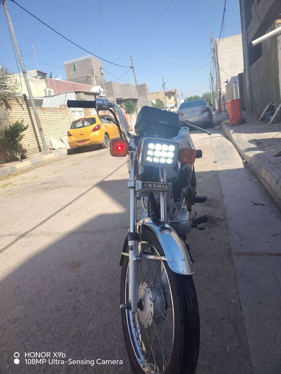 سلام عليكم ورحمة الله وبركاته
نامه ٢٠ معمر اصولي  ماعدا المكينه كلشي بدراجه جديد
سعره ٦٥٠ وبيهه مجال بسيط رقم الهاتف *********** مكاني كوت

ملاحظة اللون الي بالأوراق ابيض اني شديتلهه اسود
