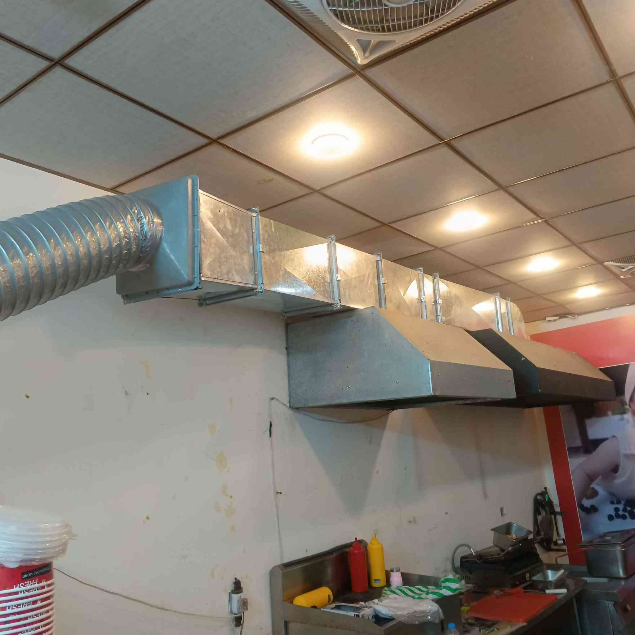 دكت مطاعم بوجتين وحده مترين وحده متر مع دكت 5امتار وساحبات مطعم ثنين السعر 200 مكاني بالحريه بغداد, العراق


**إذا كنت صاحب هذا الإعلان وتريد حذفه لأي سبب، رجاءا أرسل رسالة إلى الدعم الفني**