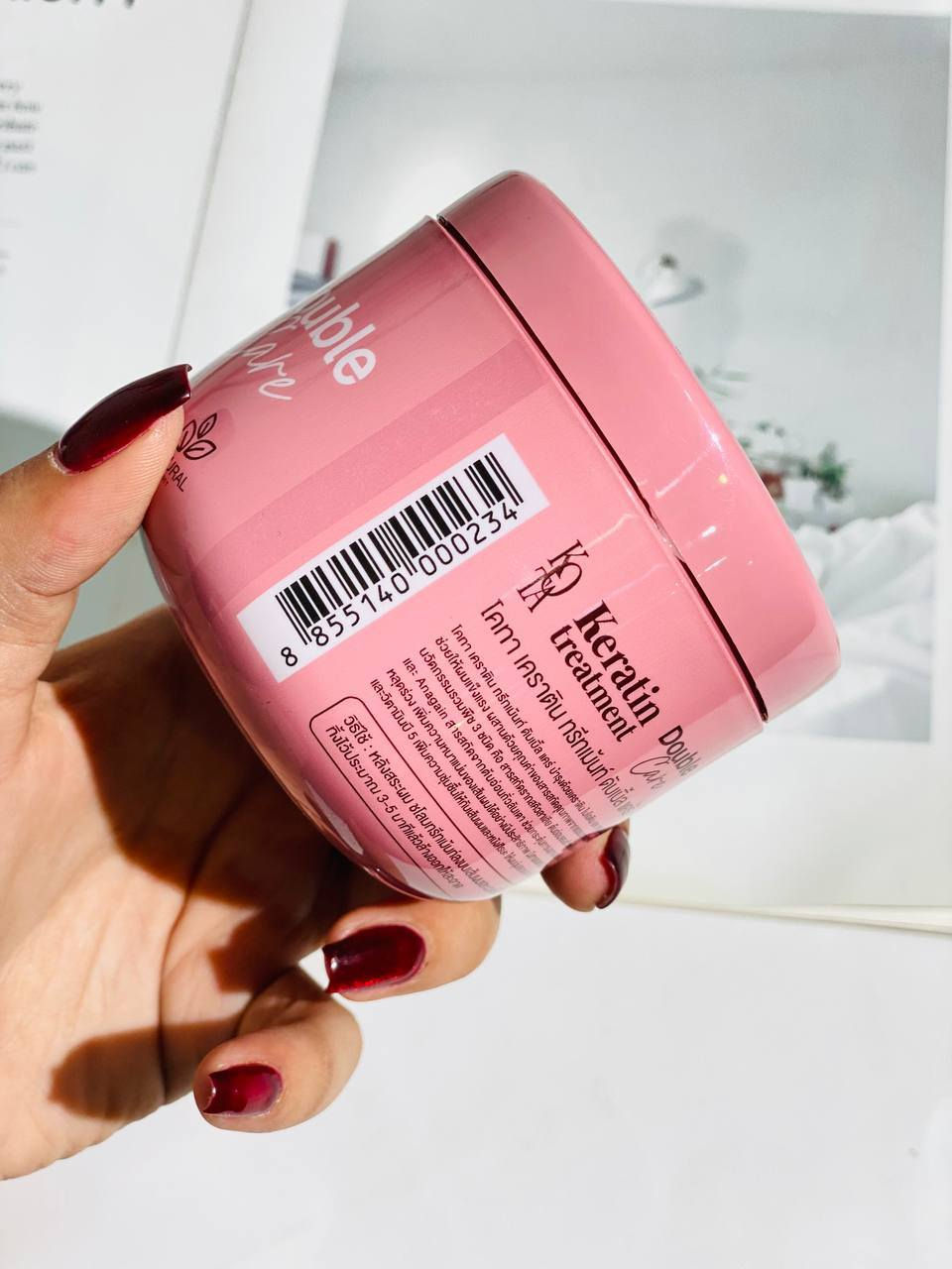 🇰🇷 السحر الكوري المزدوج لشعر حيوي ولامع! ✨
✨ قناع معالج للشعر من كوتا – Kota Hair Treatment Mask ✨
الحل الأمثل والنهائي المستورد مباشرةً من كوريا 🇰🇷 

للعناية المزدوجة بالشعر التالف والجاف! يمنح شعرك التغذية العميقة، الإصلاح الفوري، والقوة من الجذور وحتى الأطراف 🌿.
🌟 مميزاته وفوائده السحرية:
 ** تغذية وإصلاح شامل:** يعيد الحياة للشعر التالف والجاف من أول استخدام 💆‍♀️.
الج للشعر من كوتا – Kيقلل النفشة بشكل ملحوظ ويجعل الشعر أكثر نعومة ولمعاناً كالحرير ✨.
 كوتا – Kota Hair Treatmentيحتوي على الكيراتين + البيوتين + الببتيد النحاسي لتقوية بصيلات الشعر من الداخل لحمايته من التقصف 🧬.
الحل الأمثل والنيعزز صحة الشعر الحيوية ويمنحه كثافة ومظهراً صحياً وجذاباً طوال اليوم 💖.


**إذا كنت صاحب هذا الإعلان وتريد حذفه لأي سبب، رجاءا أرسل رسالة إلى الدعم الفني**