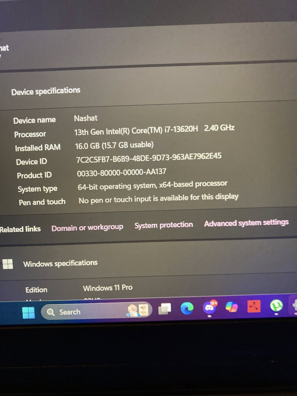 سلام عليكم لابتوب لينفو للبيع
مواصفات ram 16 
Ssd512gb
Rtx4050
i7 gn13620
شاشه 144hz 
سعره 970 الف وبي مجال 
لابتوب نضيف جدا واستعمال قليل
وياه شاحنه 170 وات ايضا
مكاني بغداد وزيريه
***********
