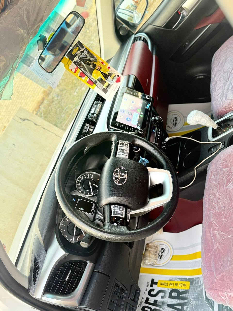 سلام عليكم هايلوكس ٢٠٢٤ ساز ام ضمان زيرؤ شرط زيرؤ رقم اربيل تريد تحويل تريد وكاله مكفوله كفاله عامه من صدع من جكت ابره فول مواصفات بصمه شاحن لاسلكي تبريد بل كشن مغلفه ارضيه اصلي وكشنات اصلي عل ايدي سياره كاعياتها مامفرؤشات كتلوكاتها بصماتها جاهزه عل وظع الشركه
مكاني الناصريه قضاء الشطره 
السعر ٢٩٥ وبيه مجال ترهم مراوس 
***********
