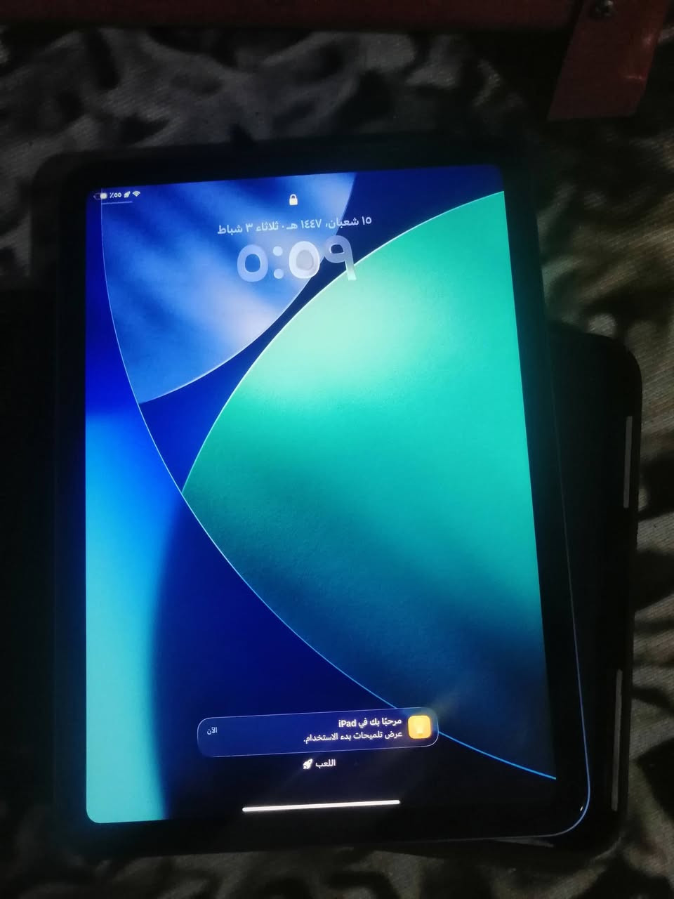 ايباد 11 معالج A16 للبيع كامل ملحقات سعره 500 قفل قفل قفل بعده تحت الضمان ***********
