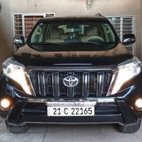 برادو 2014 رقم سليمانية  محركها 4 سلندر كير محرك خير من الله السياره م...