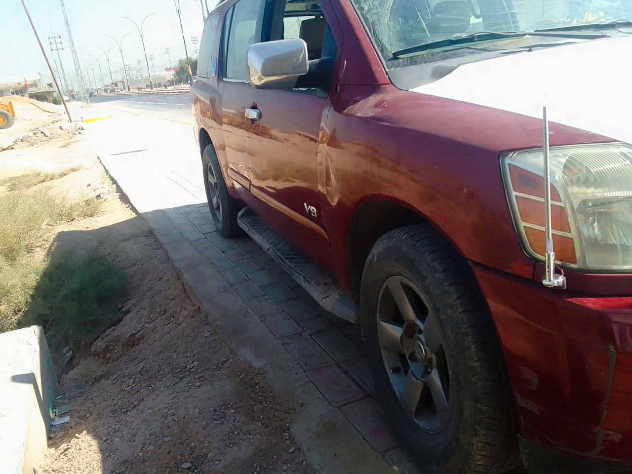 سلام عليكم نيسان ارماده للبيع 2005السياره مكينه لا تنقيص ولا تبخير    بيه بنيد مبدل وجاملغ بي بارد حك شبر السياره مكانه كربلاء طويريج  للاستفسار خاص  او علهاذه الرقم***********
