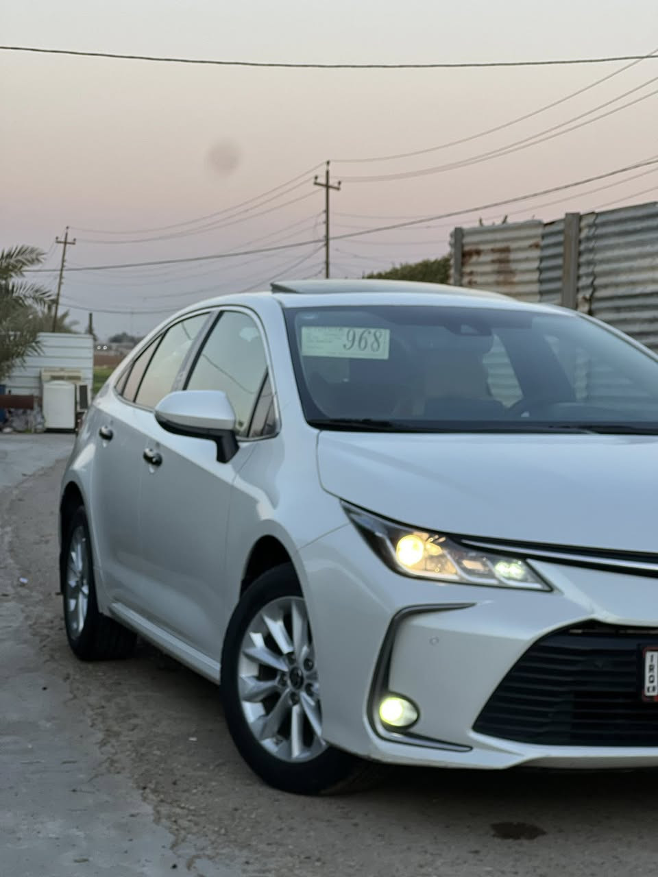 السلام عليكم
كورلا ساز ياباني 2022رقم اربيل مداور ثاني يوم تريد وكاله تريد تحويل هزه صارلها ١٠ ايام مسويها 
ماشيه( 100)km
:- بدون صبغ بدون تبديل سونارها مرفق بالمنشور
-سلايت روف
-بصمه تشغيل +بصمه ابواب
مكانها بغداد 
السعر 162$
هـ ***********
وات ساب ***********
