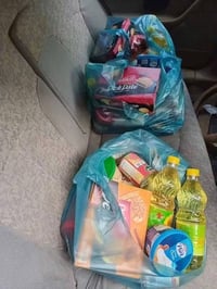 تم إحصاء 24 عائلة متعففة في مشروع (سلة لرمضان)  نريد منكم الهمة والفزع...