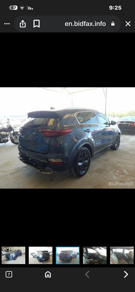 للبيع سبورتج امريكي موديل ٢٠٢٠ اللون المتغير بجم  كبس
موصفاتهه كشنات جلد مري شفط اشاير بل مري  رادر بل مري شفتات بل استيرن ستيرن تخم تاير  جديد ولسياره  جاهزه وجديده بمعنى الكلمه. ماشيه 45 مكانهه الاعظميه *********** السعر ب 168
