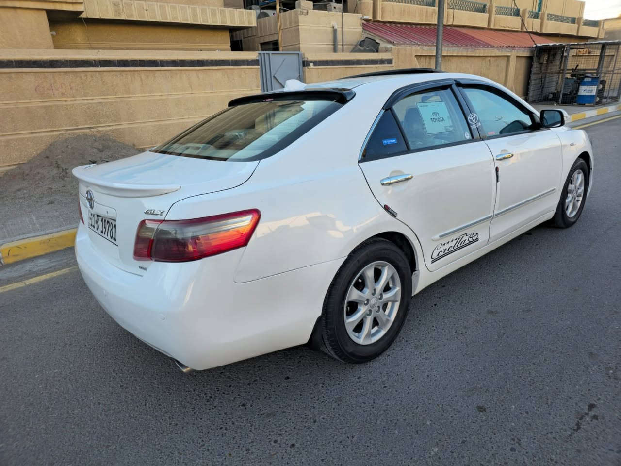 السلام عليكم.   للبيع كامري.    موديل 2008
رقم بغداد.     دولي.   تحويل مباشر. 

خليجي.   محرك. 2400.  

كير.   محرك.   صدر.   تبريد.    تخم تاير 

جاهزه من كلشي.  

صبغ اماكن محدده. سونار مرفق مع صور

مكاني..  الانبار. الفلوجه. حي العسكري

السعر. 117 

رقم الهاتف.***********
