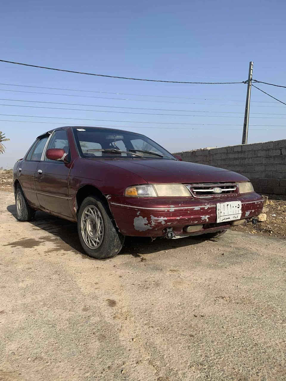 سلام عليكم
كيا سيڤيا للبيع موديل 94 السيارة مشروع وطني بأسمي  كير عادي  كير جديد اني شادة وصدر أمامي خلفي جديد وزوج تايرات جديد  قبل 15 يوم شادهن  المكينة مسكر مكفولة بس بيها خيط دخان الصبح اول ما تشتغل بس 5 دقايق تحمة يروح ما اعرف لاستيك ولف او غير شي بس ما بيها قطرة تنقيص  السيارة جاهزة ترايك وين ما تريد  السعر 29 وبيها مجال للطيبين مكان السياراة كوت على طريق كوت بغداد  التواصل خاص او ***********
