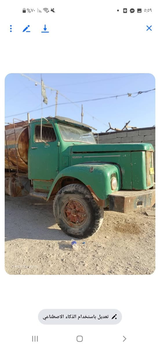 سكانيا سنوية تنكر شاص طويل ابلادي  مكينة سوبر  ***********
