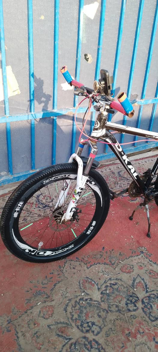 سلام عليكم  بايسكل رياضي للبيع  او مراوس ب طيور قندوره او كوكتيل  مو مهم افراخ او امايات   بايسكل كامل من كلشي كله شغال ودبلات شغاله  للتواصل ((كورك بي وتساب))(***********)او ***********
