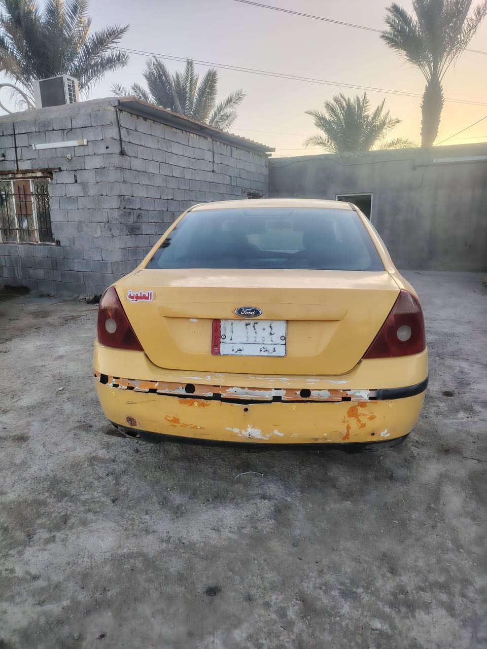 السلام عليكم للبيع فورد 2006جاهزه نواقص بصيطه رقم كربلاء تحويل مباشر مصفره هيئة وغرامات السعر 45وبيه مجال 
مكاني بغداد ***********
