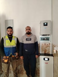 الشرقاط • نظام شمسي • بطارية ليثيوم ١٥ كيلو